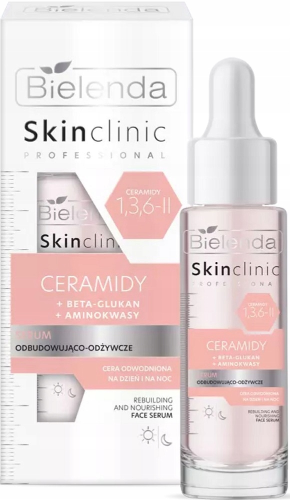 BIELENDA SERUM ODBUDOWUJĄCO-ODŻYWCZE Z CERAMIDAMI 30ML