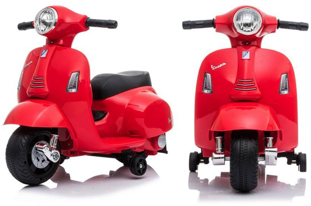 Babymix Vespa motocykl na akumulator dla dzieci motor skuter Red