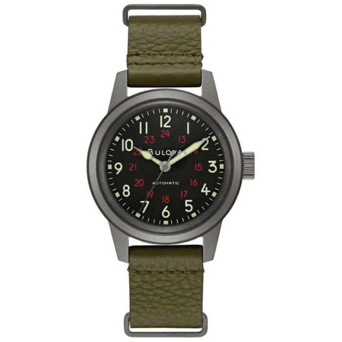 Bulova 98A255 Military Hack Automatic