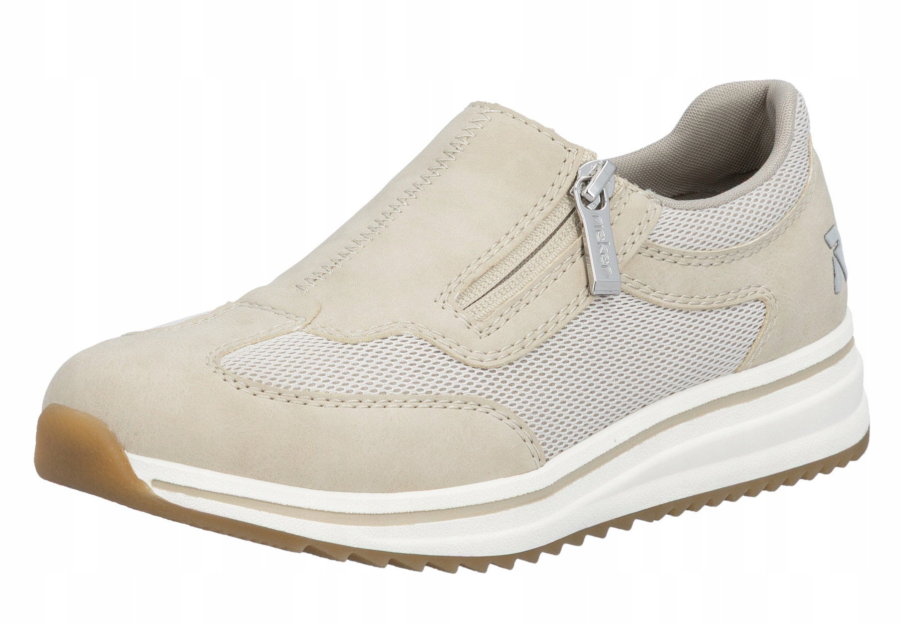 Rieker L5854-62 vel.41 béžové dámské sportovní polobotky Tuhost H