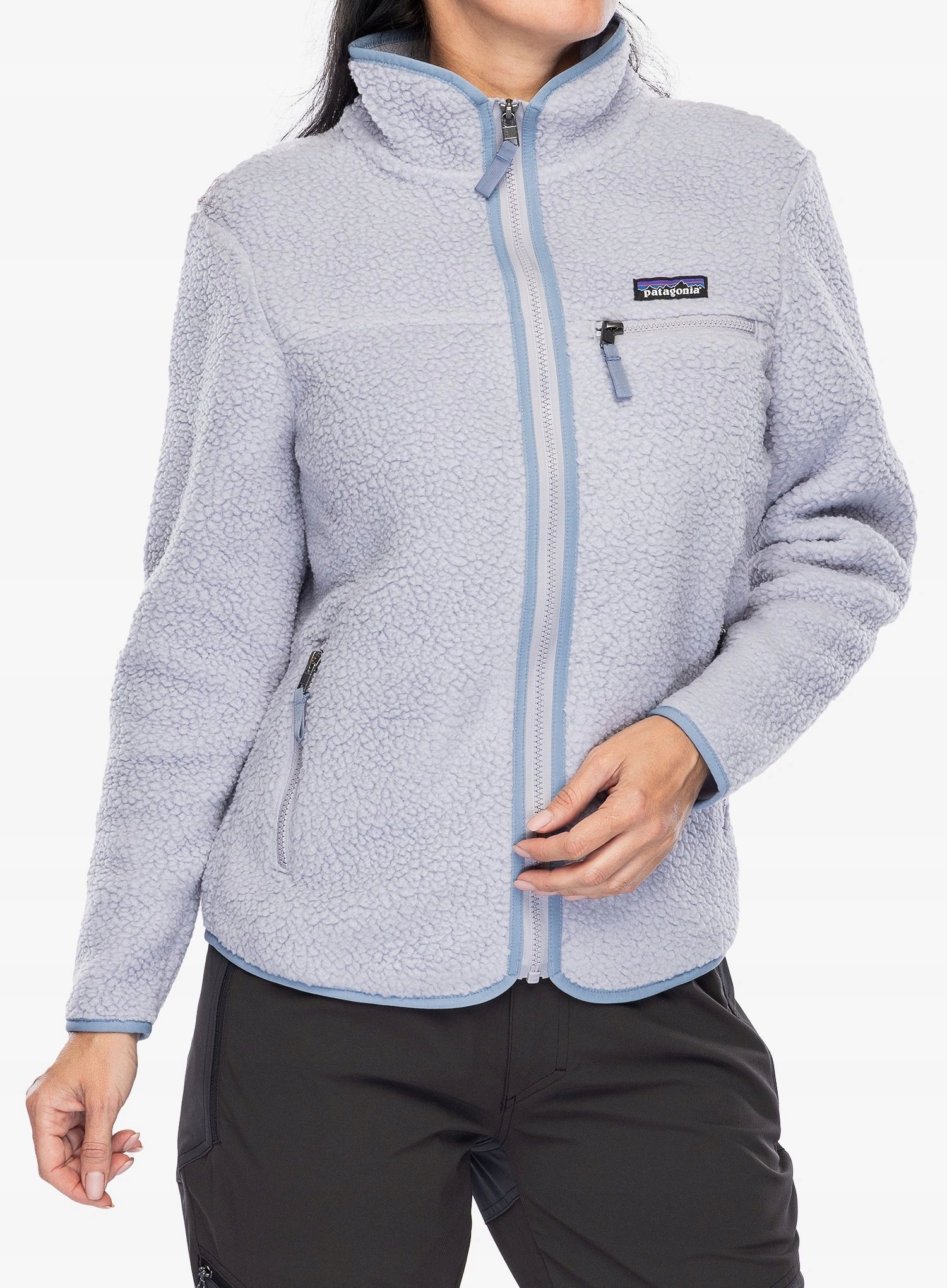 Fleecová Mikina dámská bunda Patagonia Retro Pile Jacket permafrost purple L