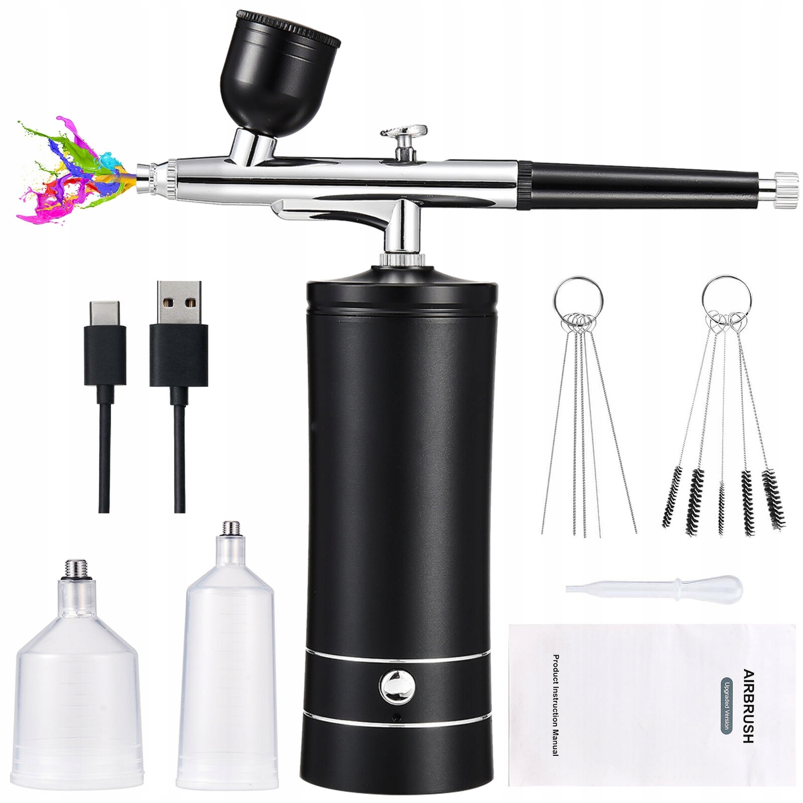 Bezdrátová Stříkací Pistole Stroj Na Stříkání Nehtů Sada