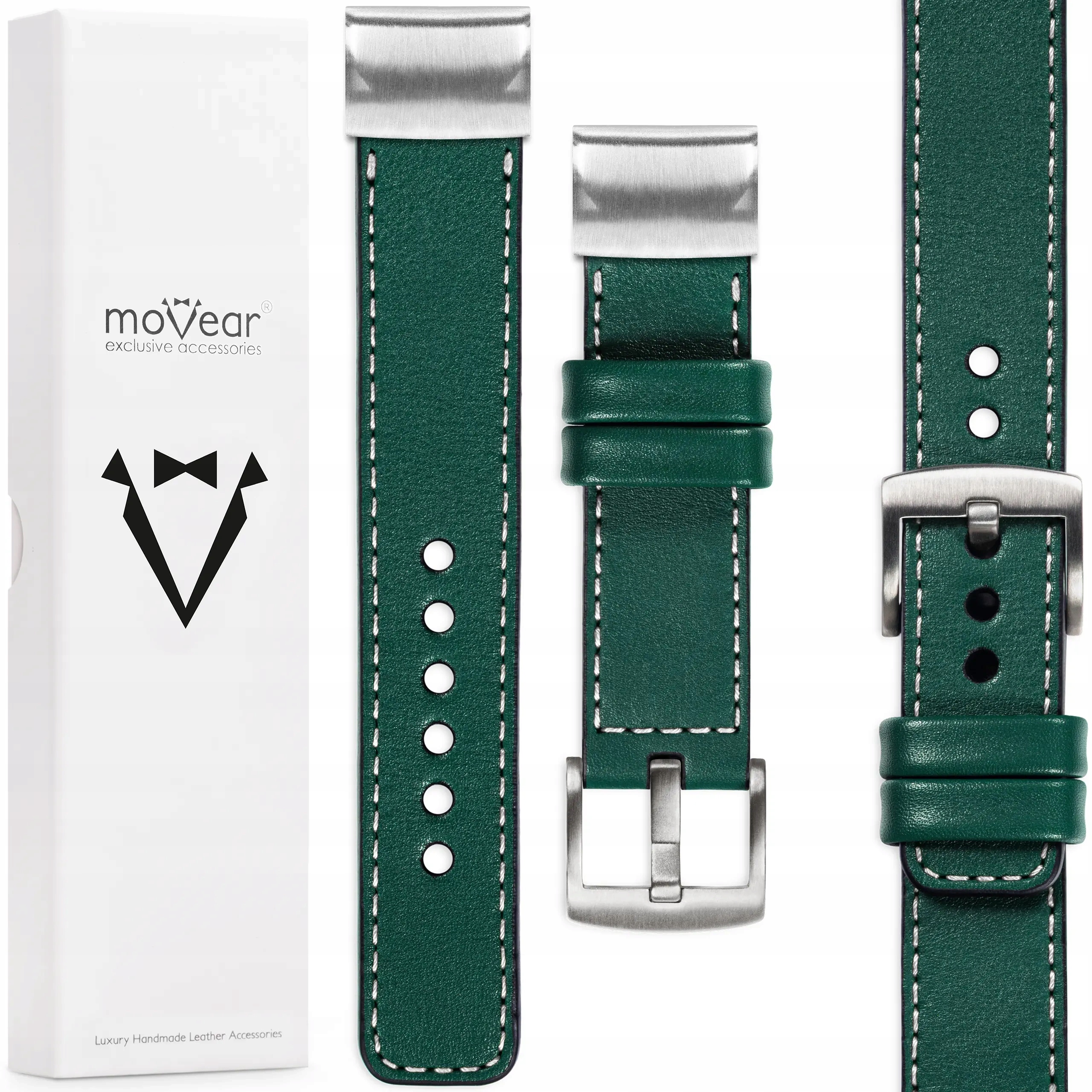 Pásek pro QuickFit 26 Garmin Fenix 8X 7X 6X 5X 3 kožená italská kůže