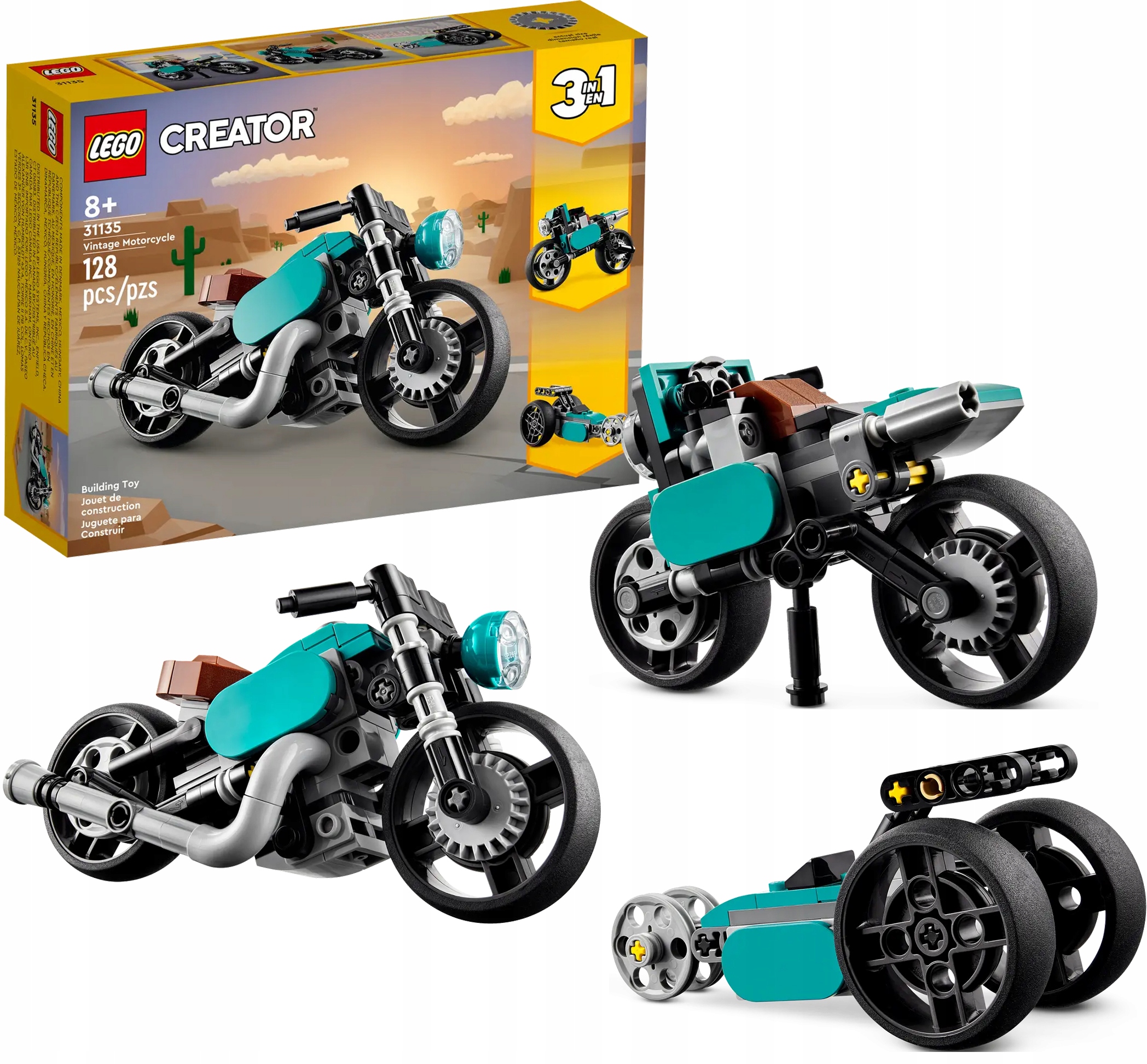 Lego Creator Vintage motocykl 31135