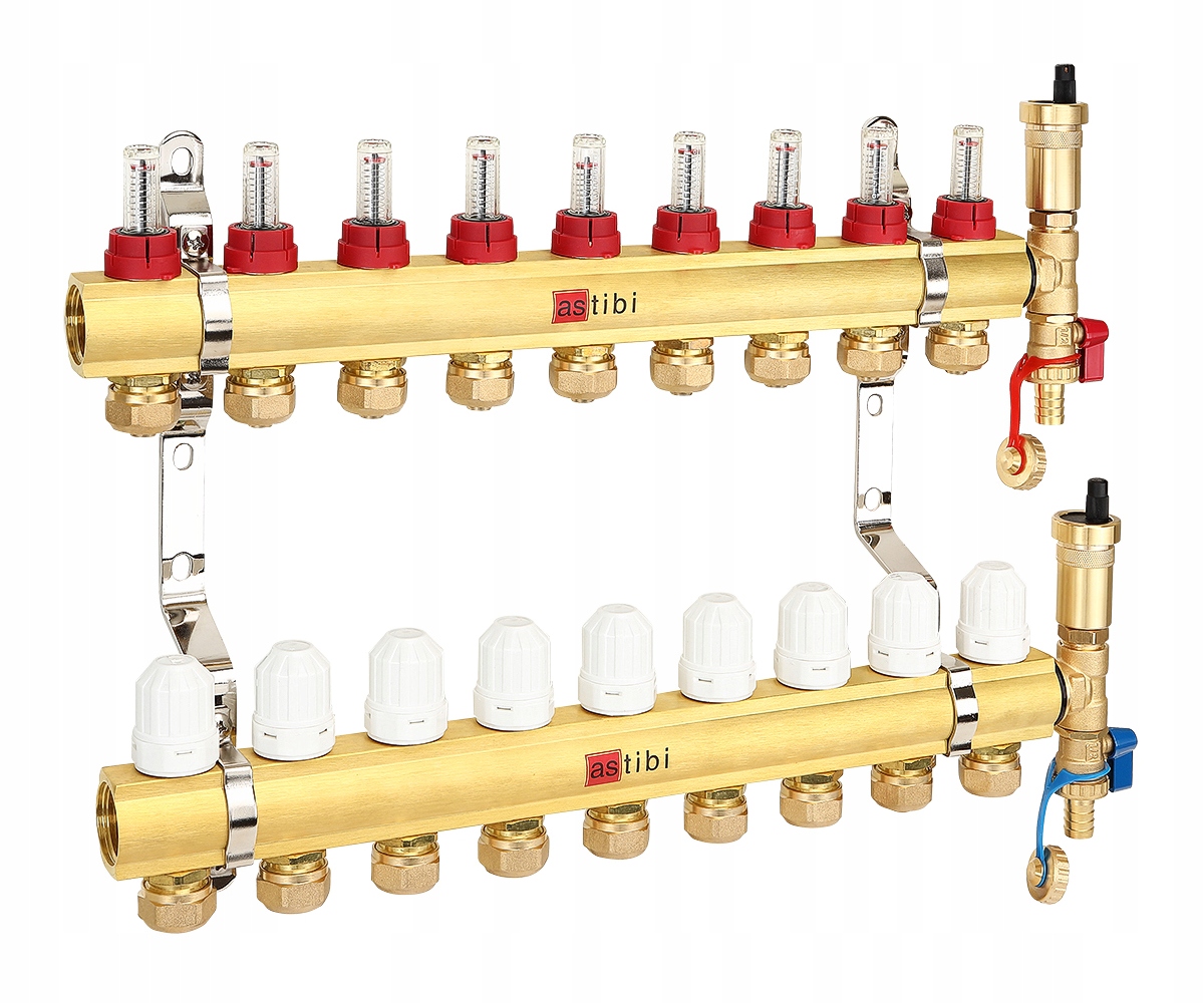 ROZDZIELACZ 9 OGRZEWANIA PODŁOGOWEGO DO PODŁOGÓWKI