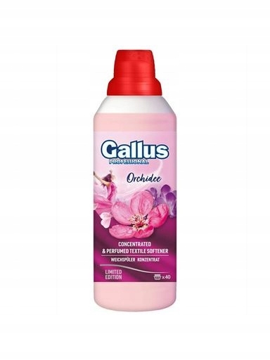 5 x Gallus Parfémovaný koncentrovaný Tekutá Aviváž Orchidej 1 l