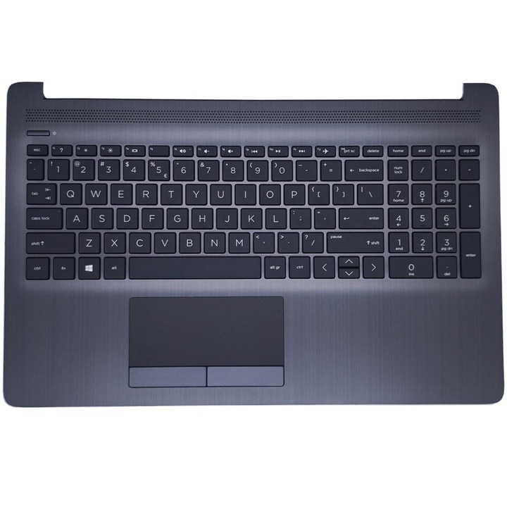 Palmrest s klávesnicí pro Hp 15-DB0000 15-DA0000 Černá Touchpad Us