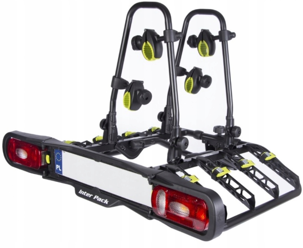Uchwyt platforma na hak InterPack Quattro 4 rowery Stan opakowania oryginalne