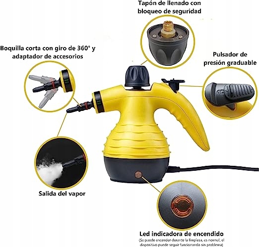 Parownica, myjka EV EFECTO 1050 W / 2500 l EAN (GTIN) 07427047962215