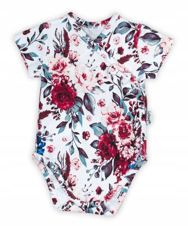 

Body rozpinane niemowlęce krótki rękaw Nicol r. 56