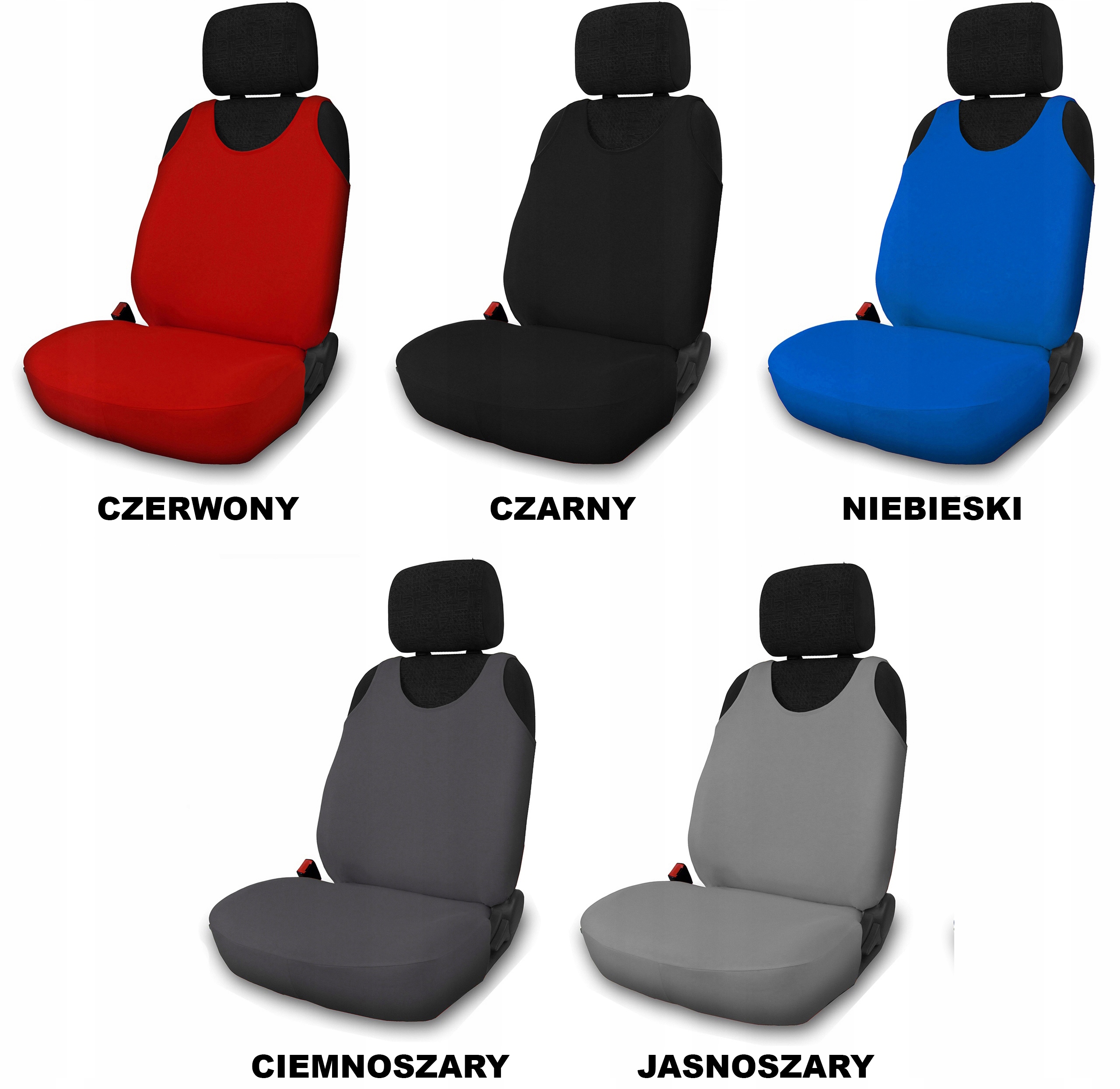 KOSZULKI SAMOCHODOWE BAWEŁNIANE NA SIEDZENIA Producent Pok-ter