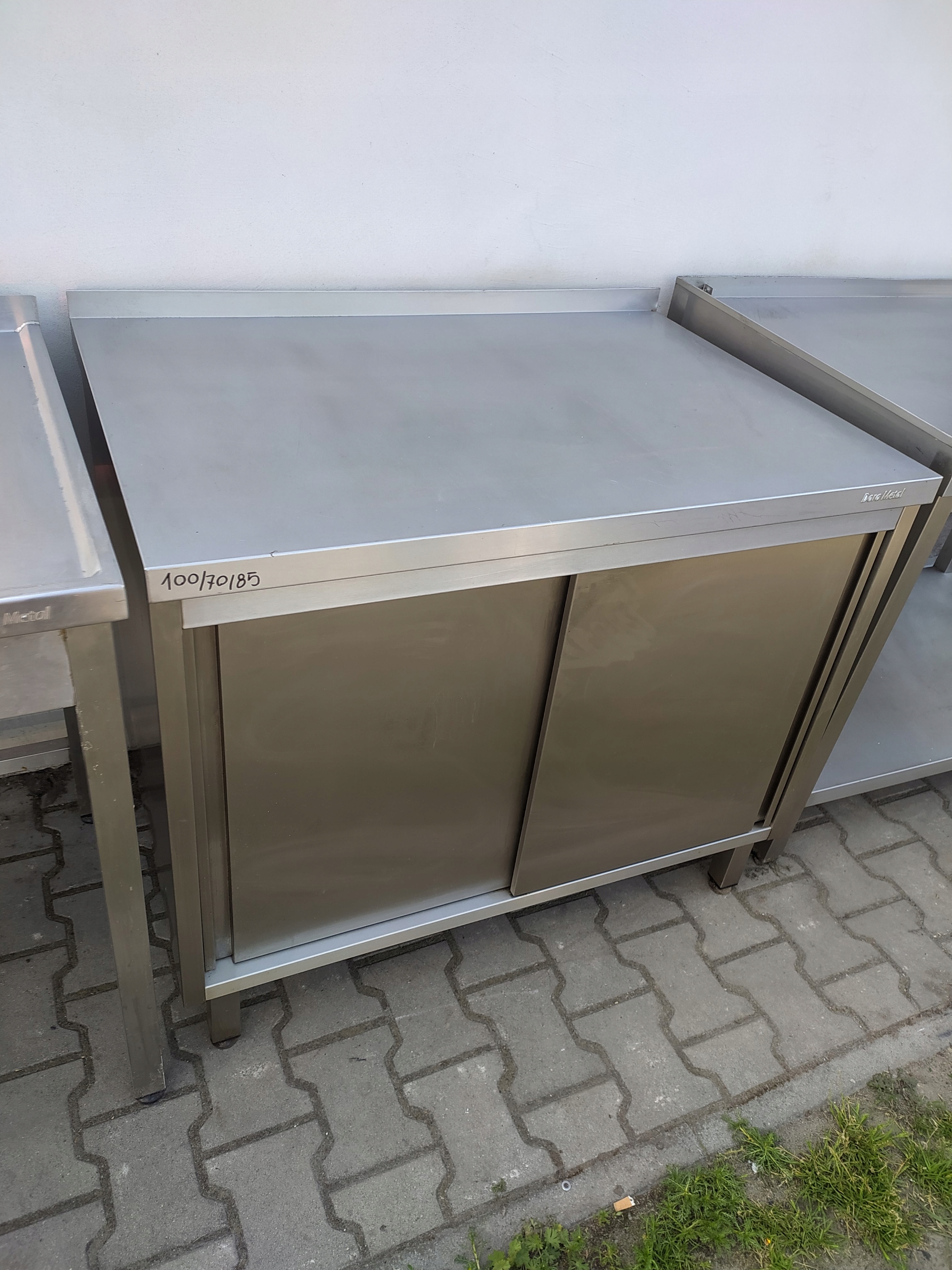 STÓŁ GASTRONOMICZNY Z SZAFKĄ 100/70/85 CM ! Kod producenta 1