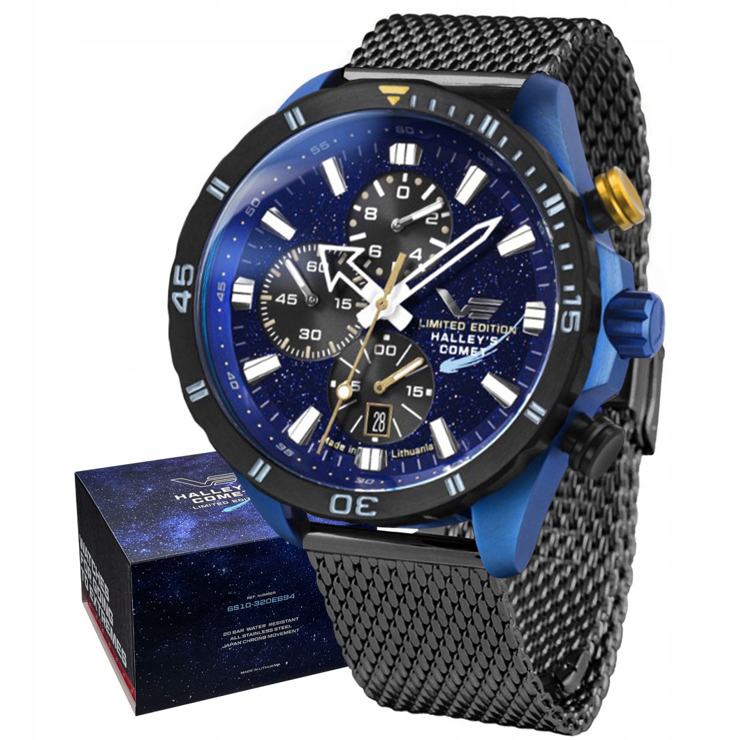 Pánské Hodinky Vostok Europe 6S10-320E694BB černé