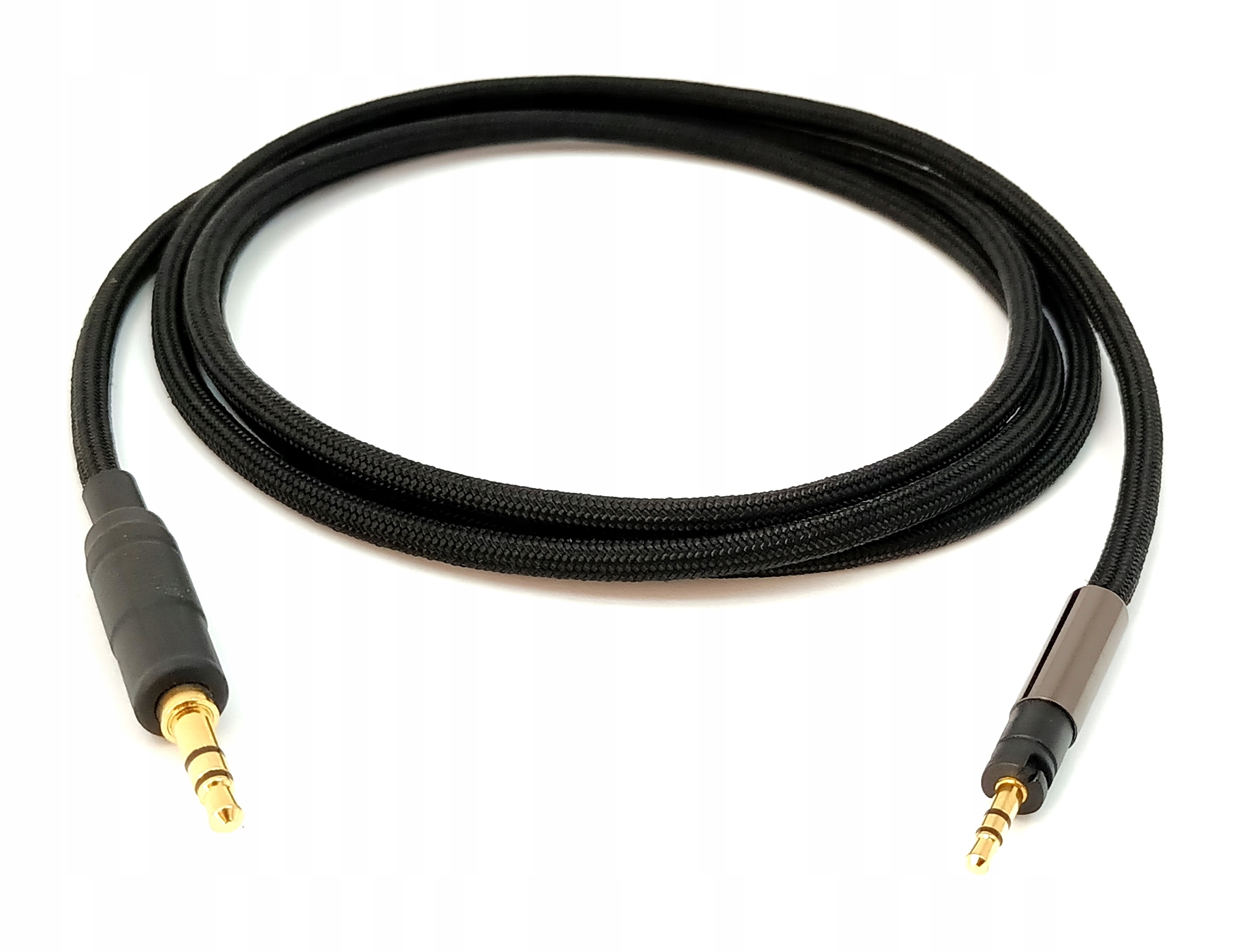 Kabel pro sluchátka Momentum ručně vyrobený konektor 3,5 mm opletení Canare