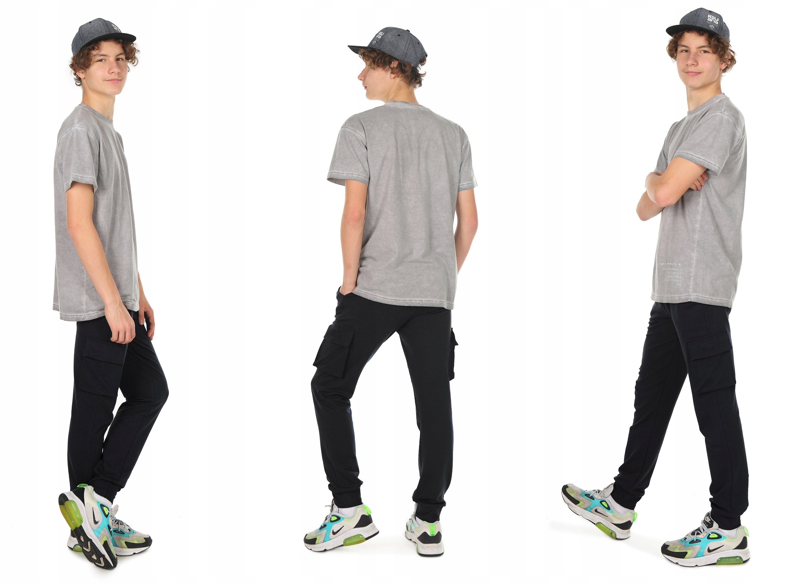 Spodnie BOJÓWKI dresowe SUPER JAKOŚĆ r.128 Czarny Prod.PL Wiek dziecka 6 lat +