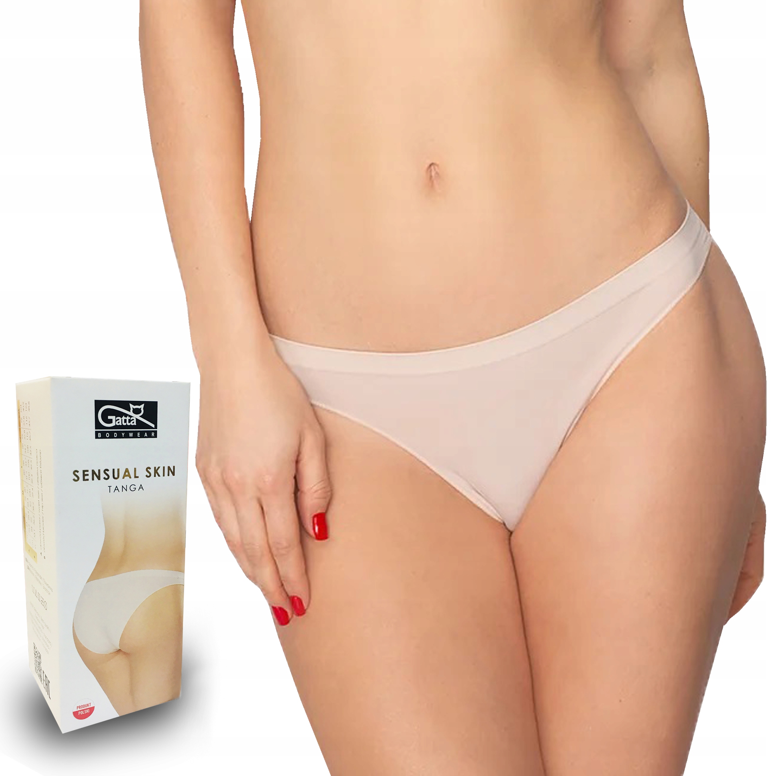 

Majtki bezszwowe Gatta Tanga Sensual, nude, S