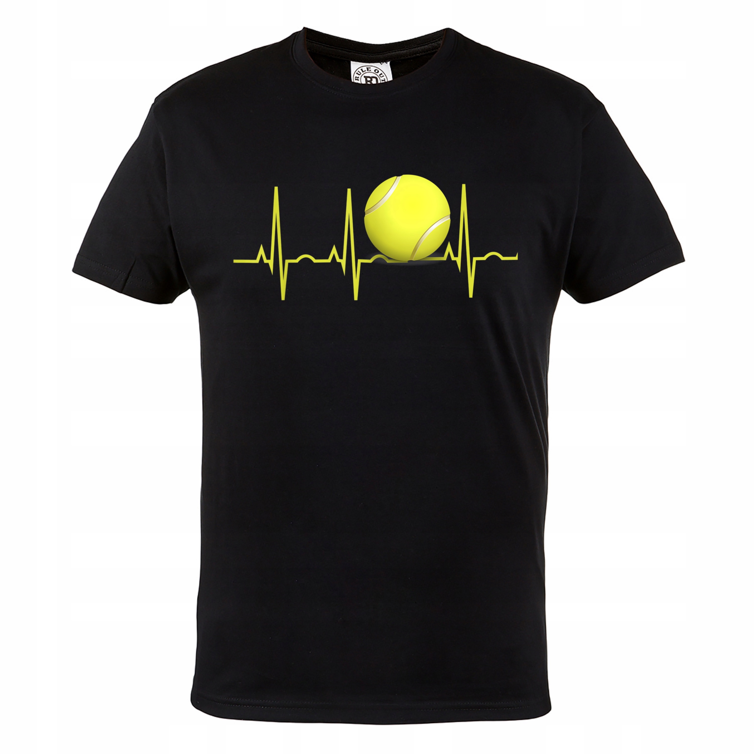 

Męska Koszulka Tenis Tenisowa Ekg Bicie Serca