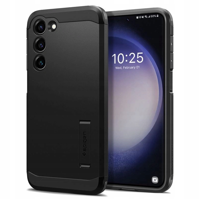 Pouzdro pro Samsung Galaxy S23 Plus, Spigen Tough Armor, pancéřové s podstavcem