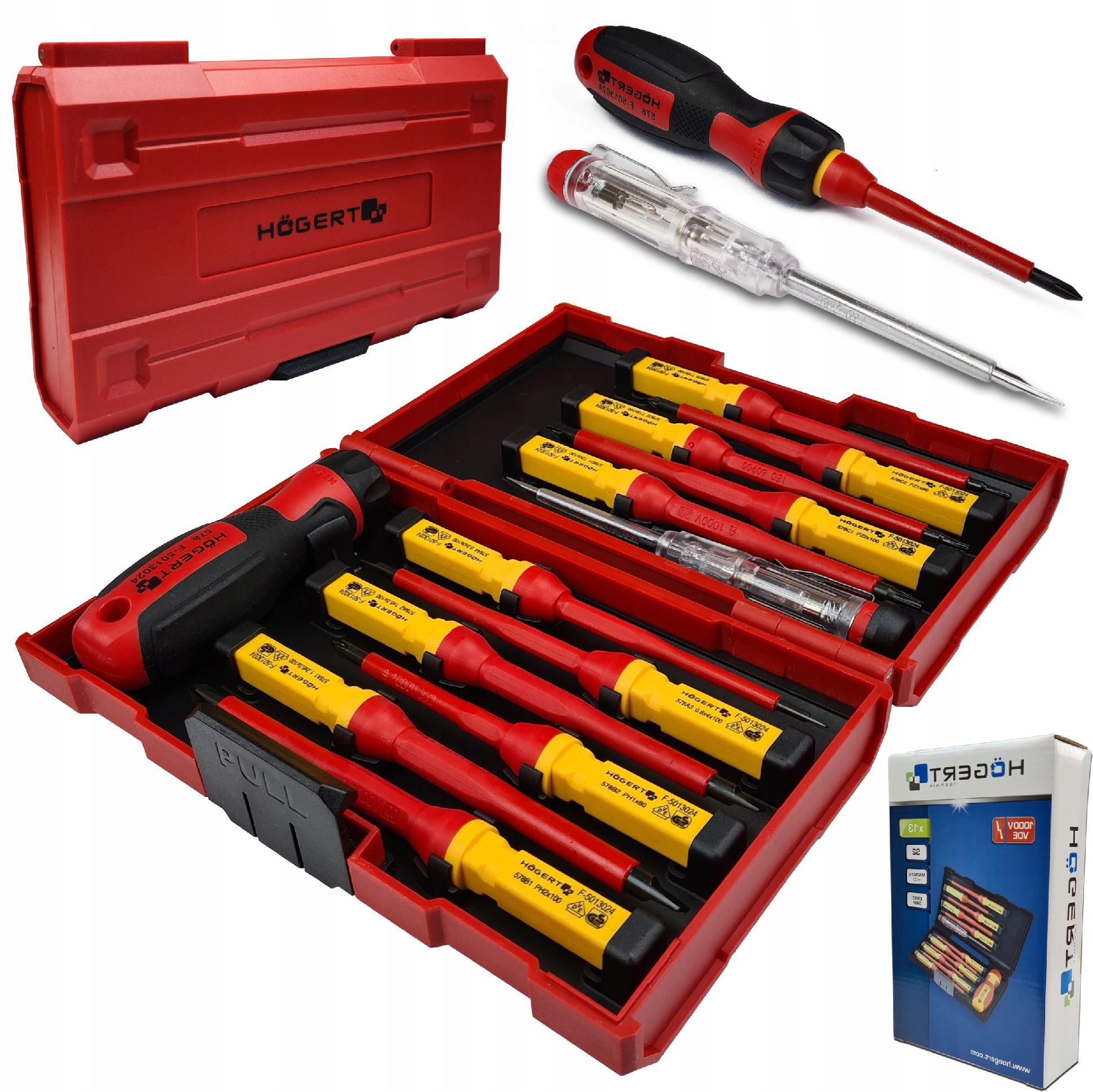 

Wkrętaki Izolowane Śrubokręty Dla Elektryka 1000V