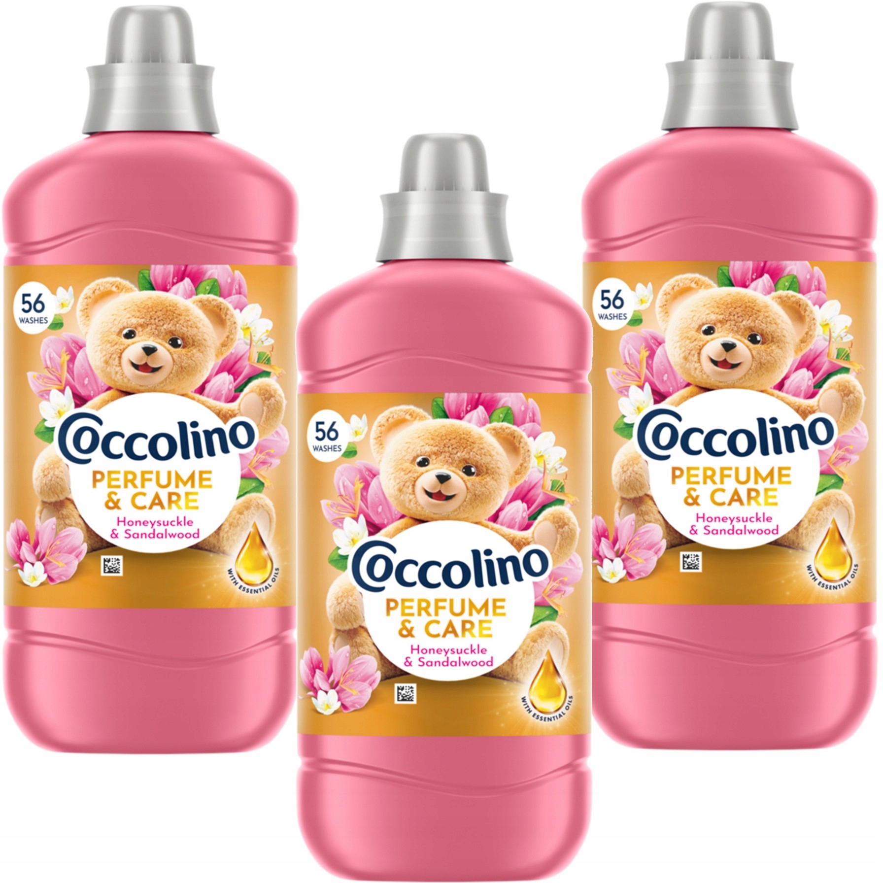 Płyn do Płukania Coccolino Creations Honeysuckle & Sandalwood 1,288l x3