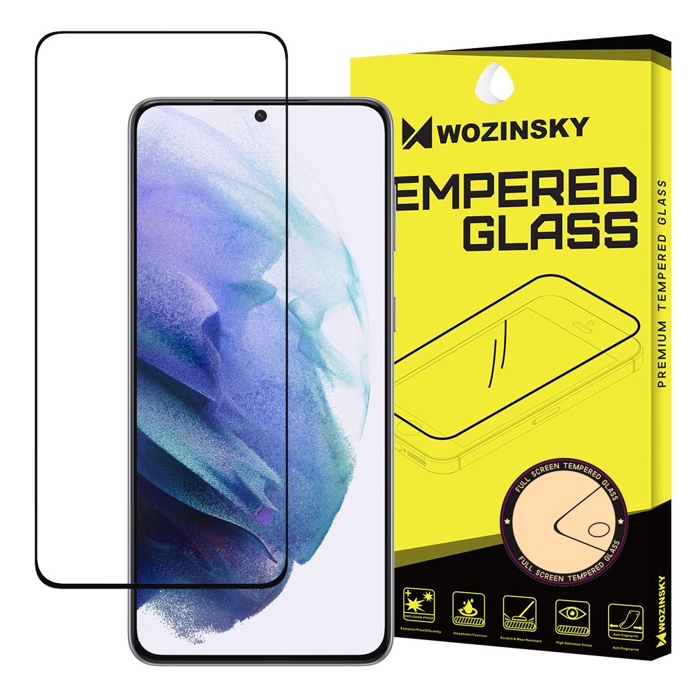 

Wytrzymałe Szkło 5D Full Glue Do Samsung S21 5G