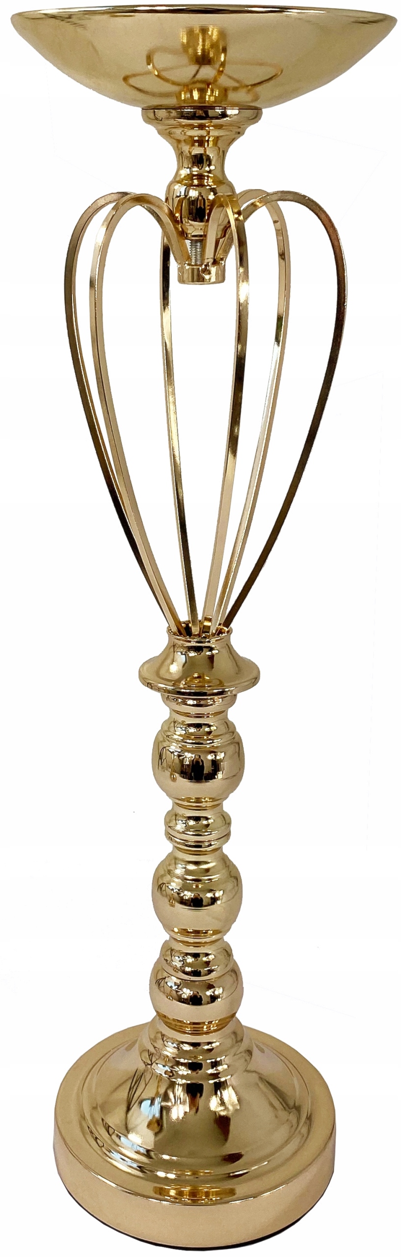 Postument Květinový Stojan Na Květiny 52,5 cm Zlatý