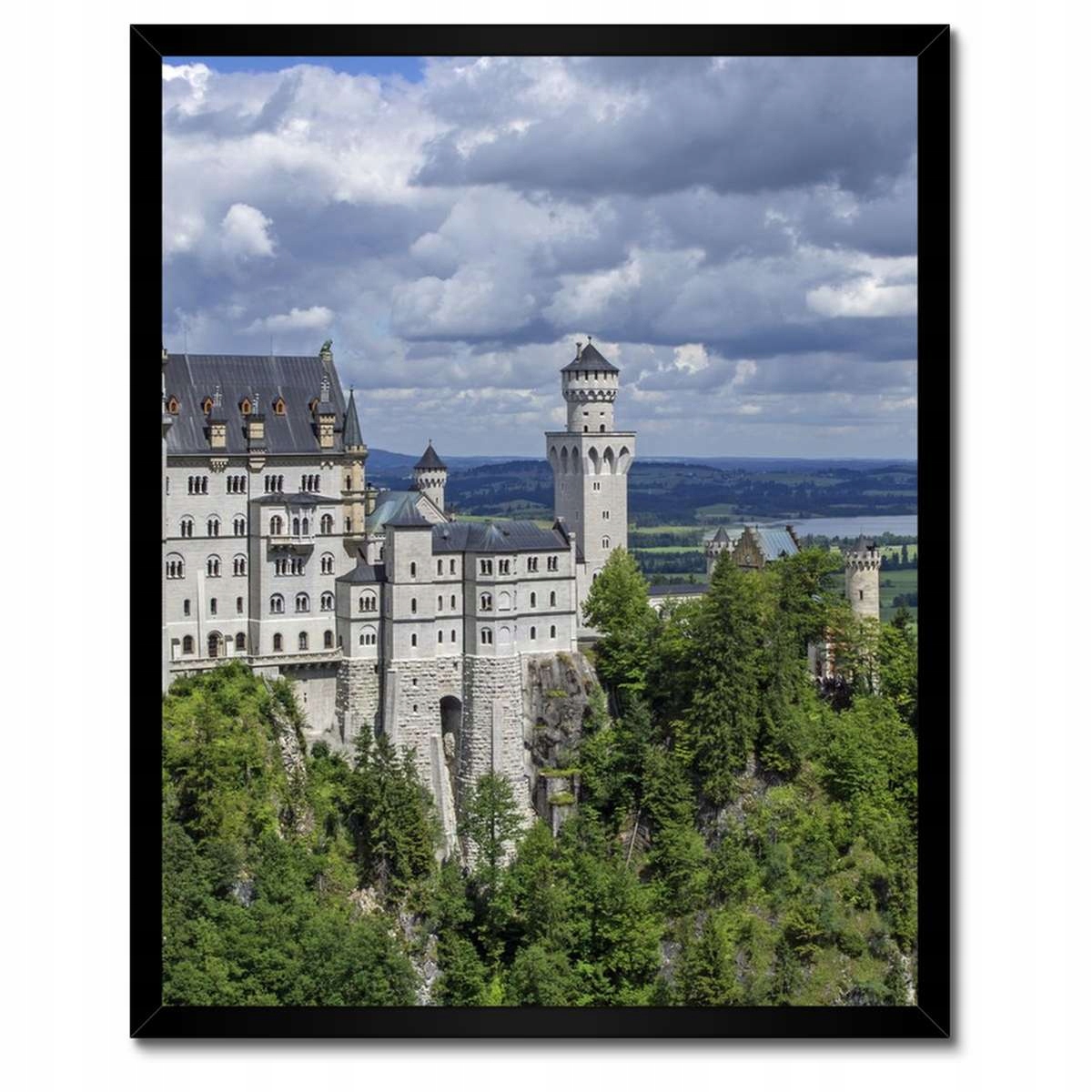 Plakáty v rámu 40x50 Zámek Neuschwanstein