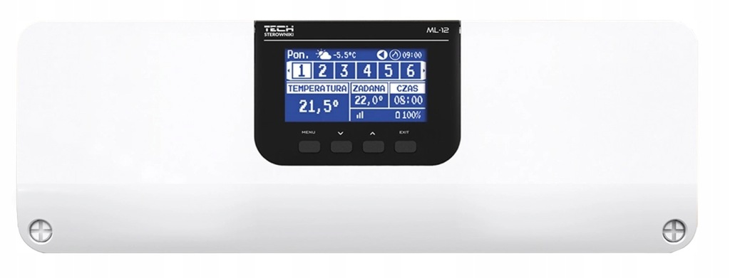 Ovládač Termostatických Pohonov Rozširujúci Modul ML-12 Podľa 20.0153