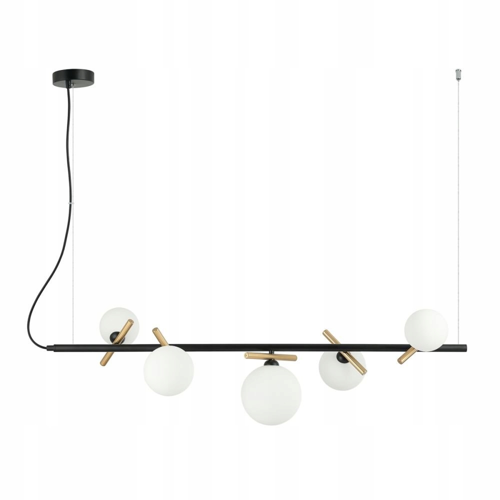 Závesná lampa Reverso PND-5622-5-BK-W Italux