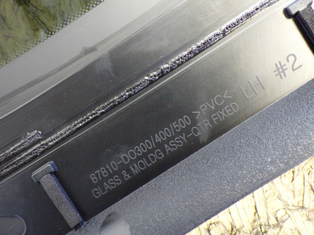 KIA EV9 EV 9 MV 23- window rear left side