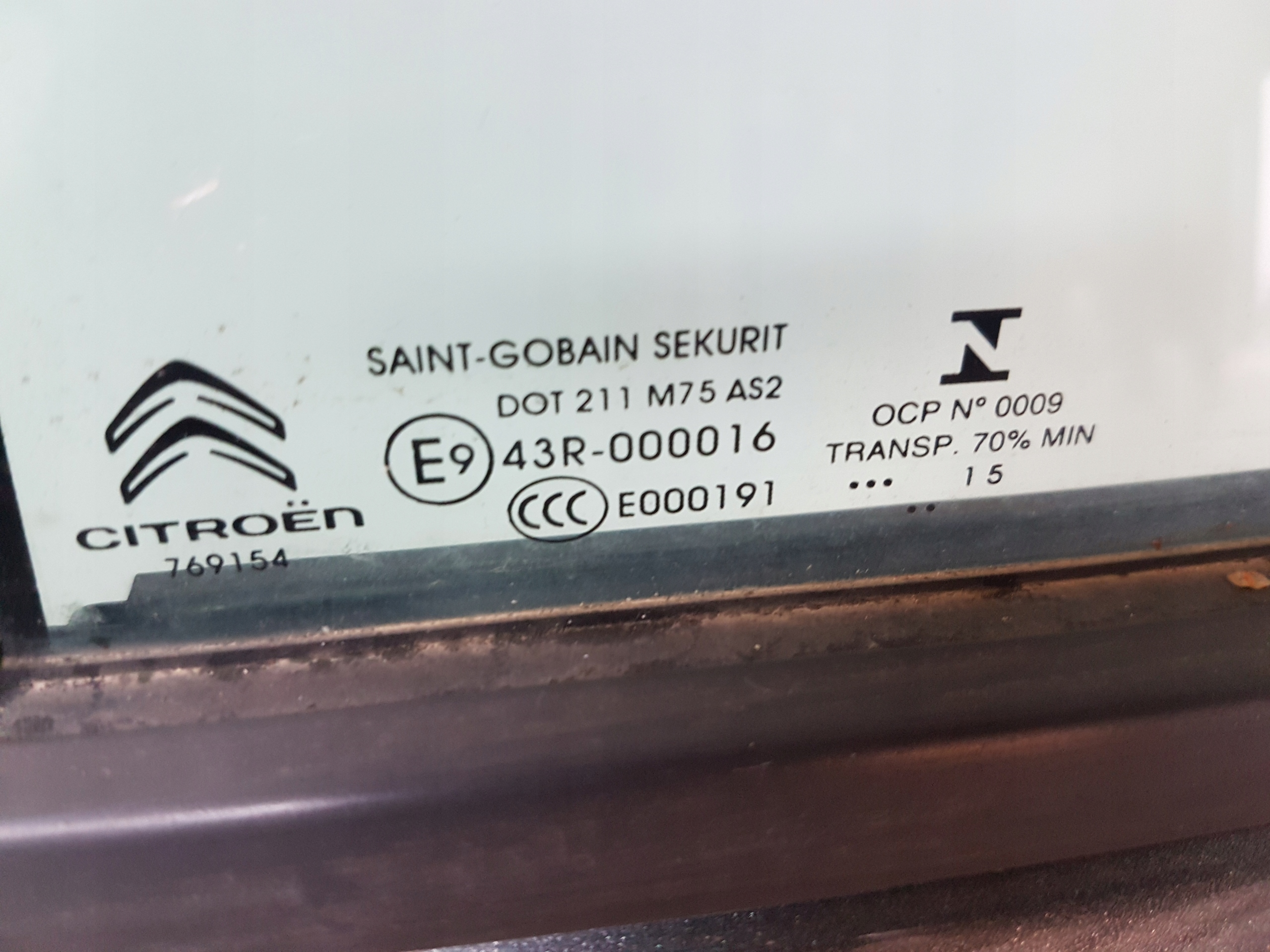 C4 GRAND PICASSO II Tür links heck KTPD