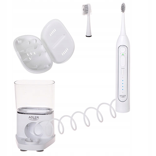 Szczoteczka soniczna z irygatorem 2w1 AD 2180 White - Komfort i Higiena