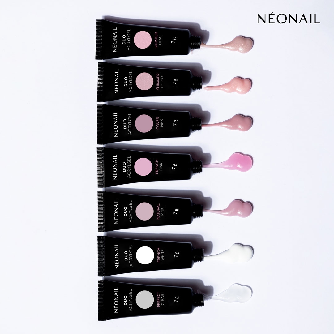 NEONAIL Różowy DUO ACRYLGEL Cover Pink 15 g Rodzaj podkładowy, budujący