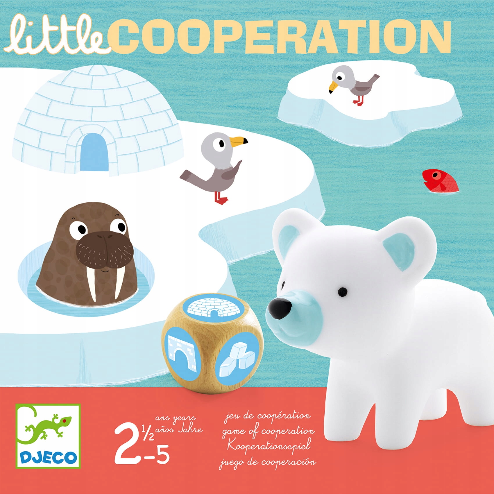 

Djeco gra Little Cooperation Zwierzaki Na Arktyce