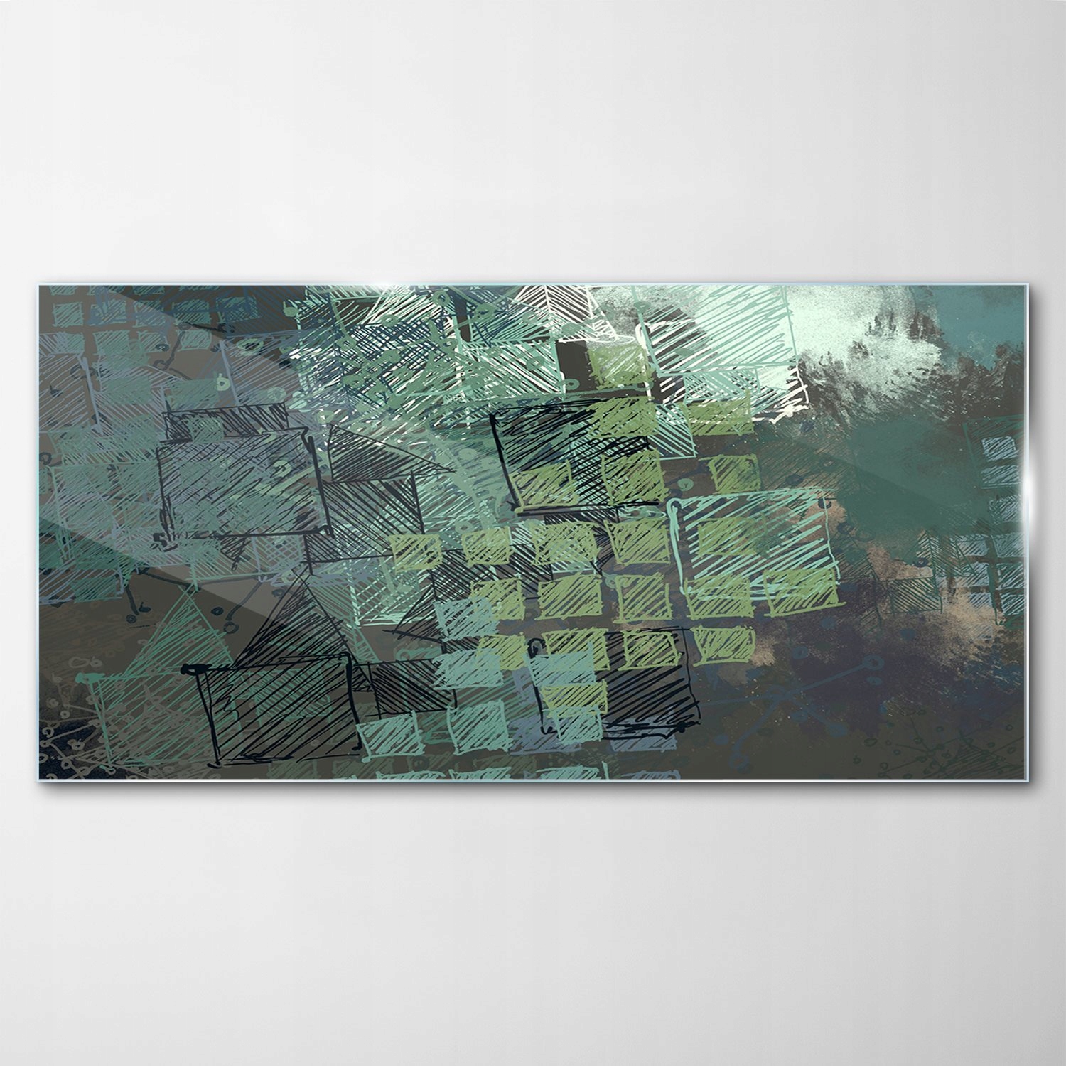 

Obraz na Szkle Dekor Wzór Geometria Sztuka 100x50