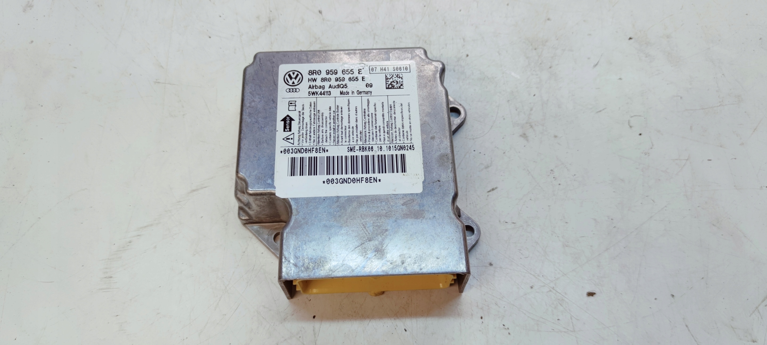 SENSOR BEDIENTEIL AIRBAG AIR BAG AUDI Q5 8R 8R0959655E