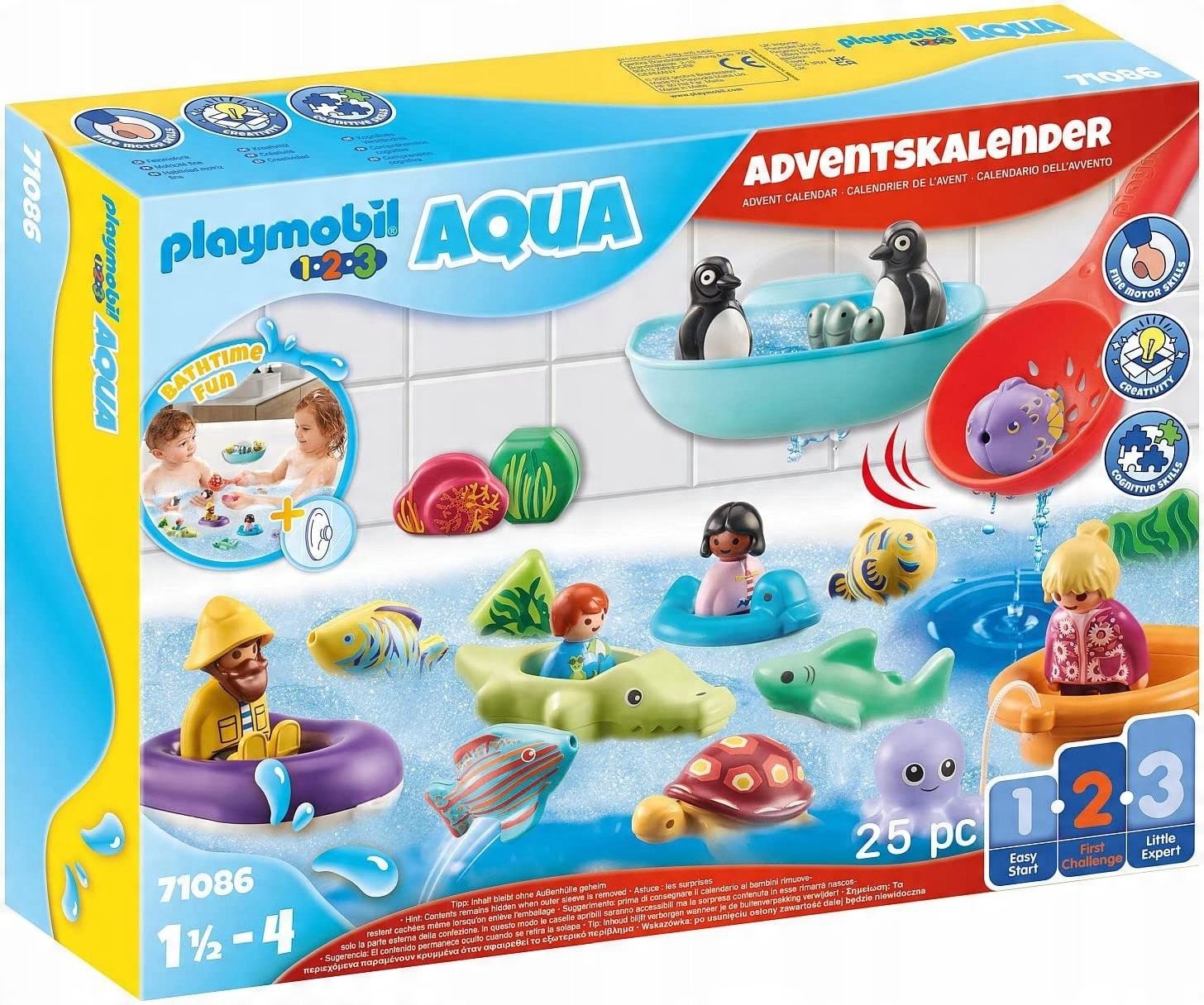 

Playmobil 71086 1.2.3 Aqua Kalendarz Adwentowy