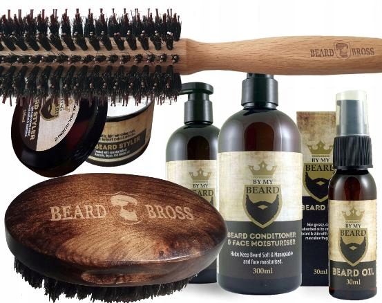 Zestaw do brody By My Beard krótka i długa broda