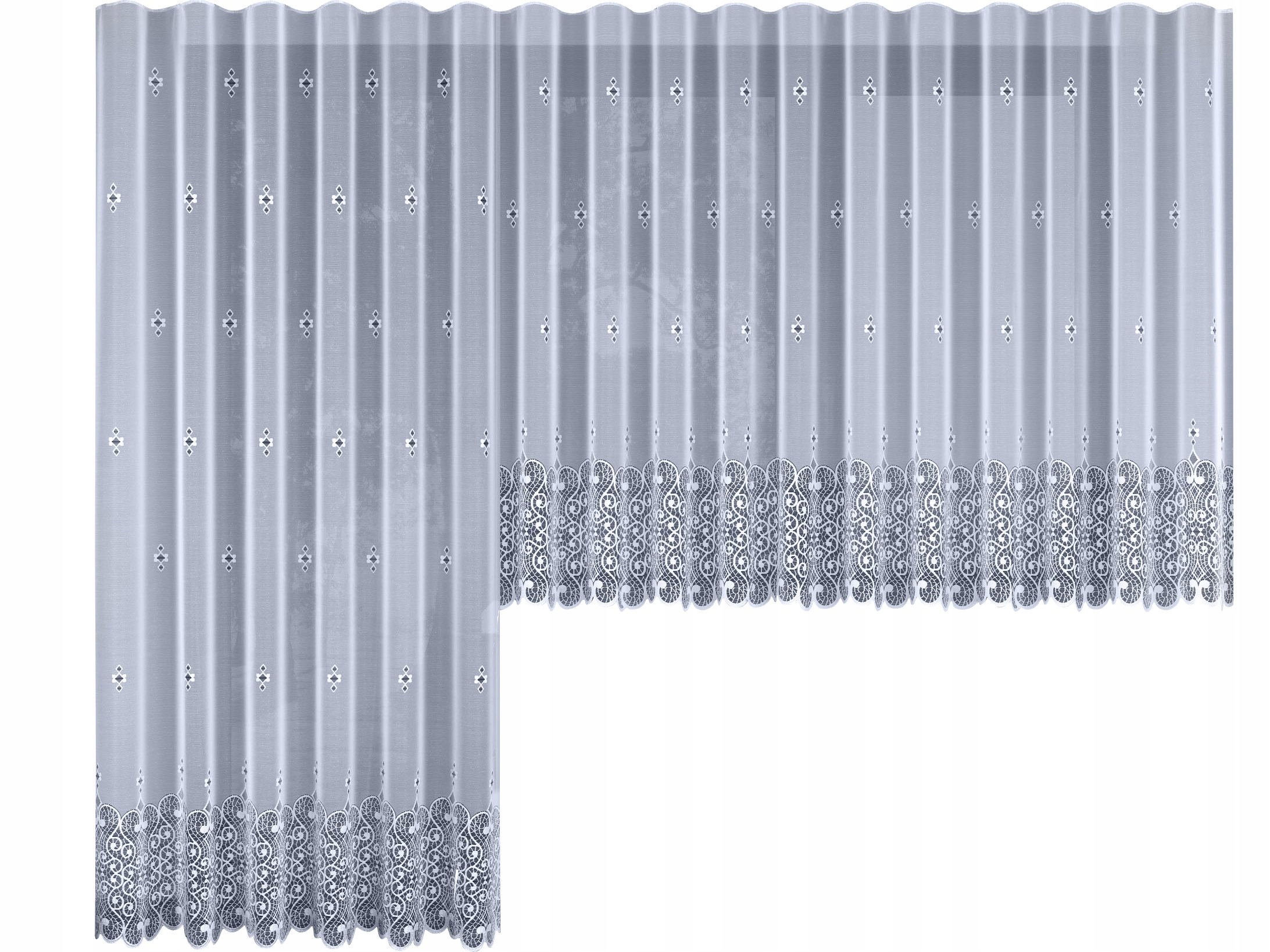 Záclony různé rozměry balkonové záclony geste 500x240