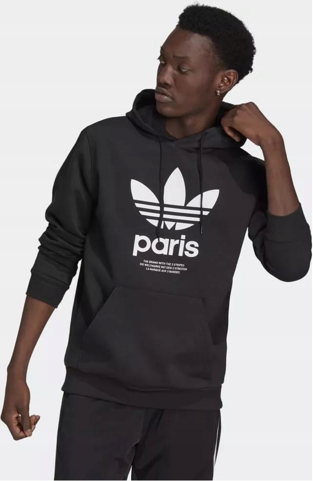 Adidas Paris pánská mikina sportovní mikina s kapucí