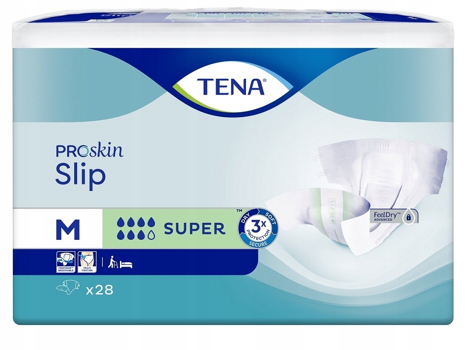 

Pieluchomajtki dla dorosłych Tena Slip Super M 28
