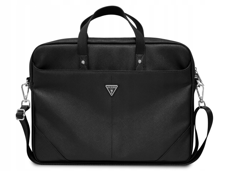 Torba na laptopa GUESS Logo 16 cali Czarny