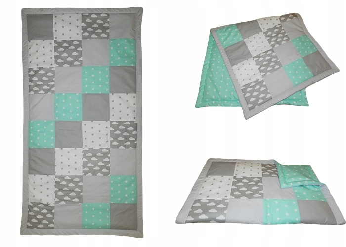

Narzuta na łóżko Patchwork Kapa Kocyk 80x160 Belbi