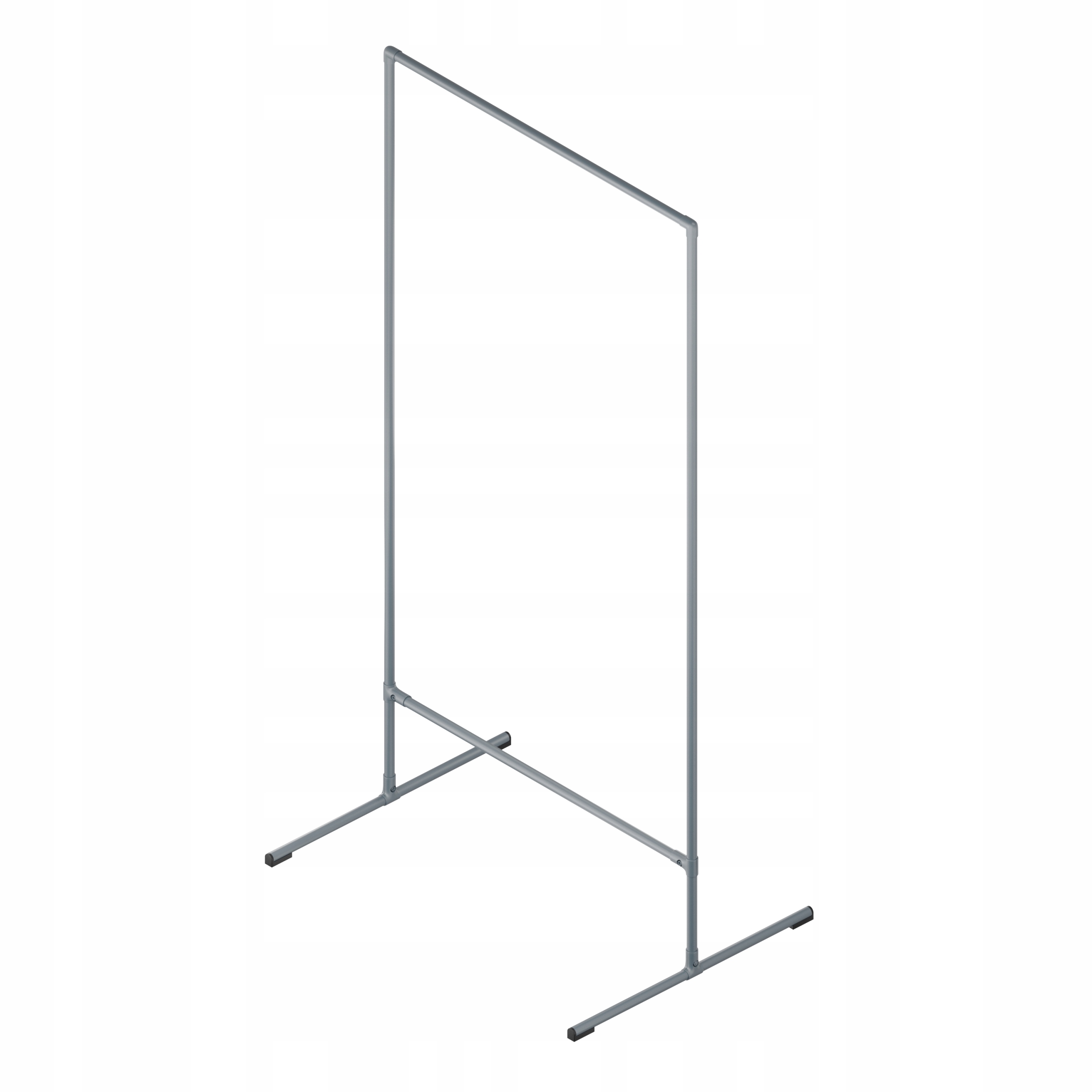 Kovový Stojanový Věšák Na Oblečení Stojan Antracit 1x2 m Fonger