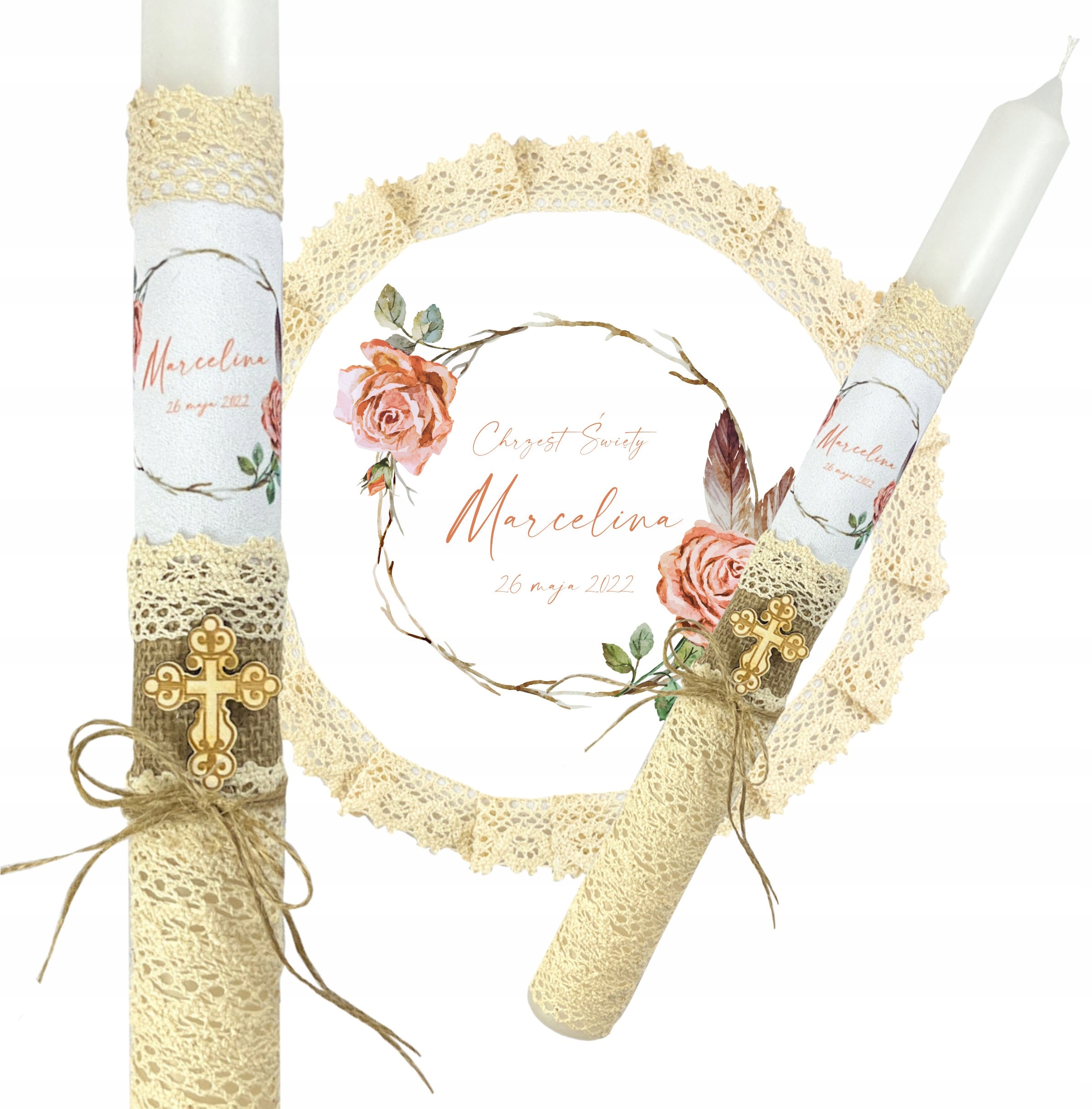 

Świeca Na Chrzest Szatka Do Chrztu