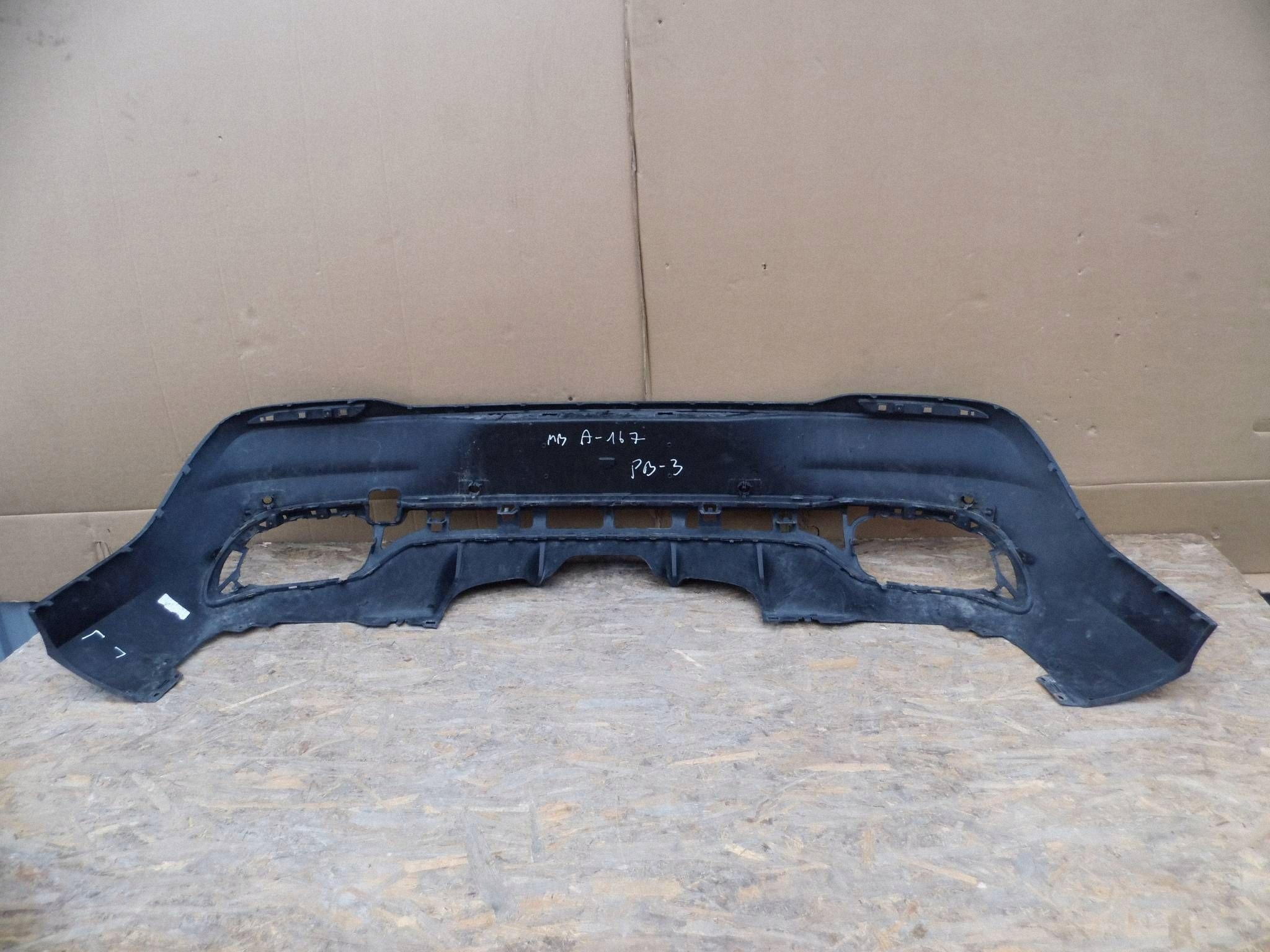 Mercedes-Benz GLE 167 2019+ diffuser spoiler accessories bumper rear rear part