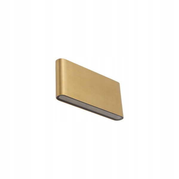Nowodvorski Venkovní nástěnná lampa Semi Led brass M 11366