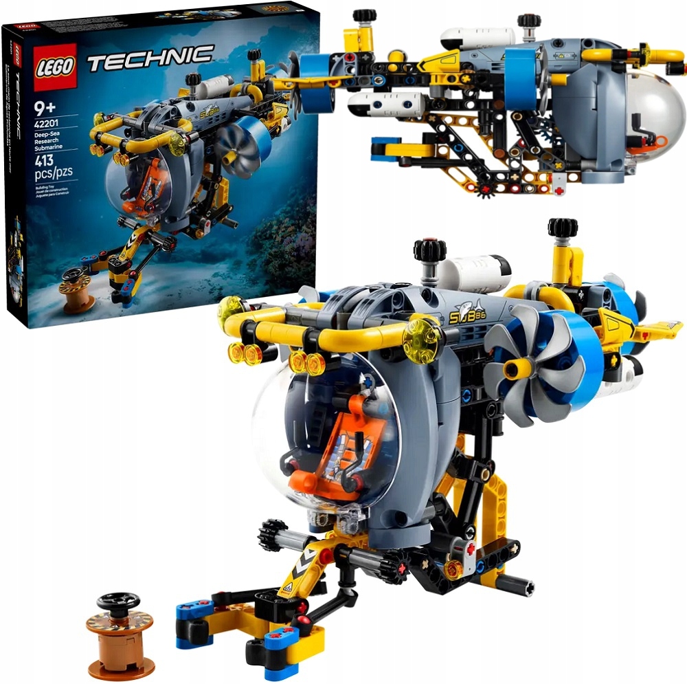 413 dílů stavebnice Lego Technic Výzkumná loď 42201