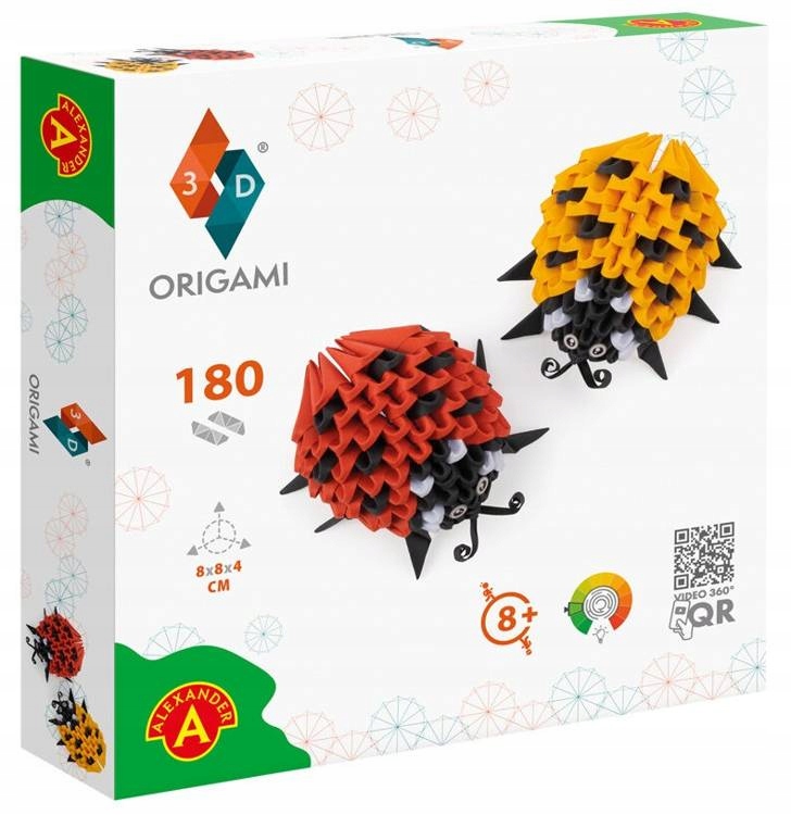 

Alexander Zestaw Origami 3D Biedronki 2568