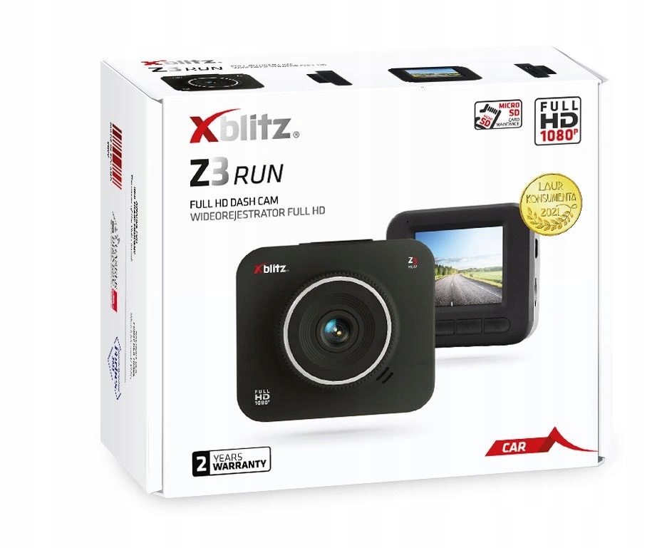 

Xblitz Z3 Run Kamera samochodowa Zielona Góra